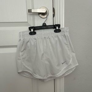 Nike Dri-Fit white shorts